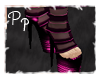 <Pp> PVC Pink Boots