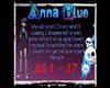Anna Blue Silent Scream