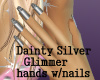 Dainty Silver Glimmer