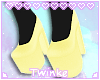 Heels w/ Socks | Yellow