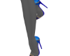*PR@DA Blue Lace Heels