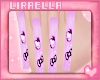 Pink Kitty Nails
