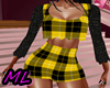 Yellow Plaid Outfit