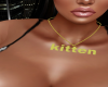 #n# kitten necklace