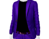 violet suit