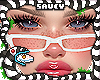 Y2K Glasses White