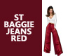 ST BAGGIE JEANS RED