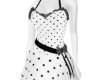 Polka Dot Pinup Dress W
