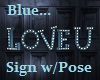 Love-U w/Pose Blue