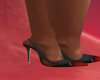 !B! Black/Red Heels