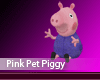 Pink Pet Piggy - Purple