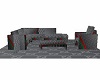  GREY COUCH SET