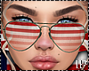 Stripes 4th July Galsses