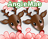 AM* Reindeer Earrings