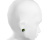 dimond green black studs