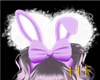 ^HF^ Purple Bunny Ears