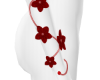 Red Flowers Armband