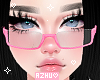 Nerd  Glasses  Pink