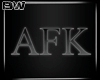 AFK Head Sign