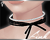 🍕Beads and Bow Collar