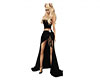 Festive gown black