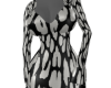 VF print dress BW