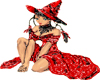 animated red witch
