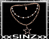 X NYE Pink Rose Necklace