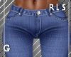 Dark Denim Ripped RLS