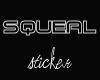 *TY Squeal Hole Sticker