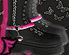 ♡ Pink Tactic Boots