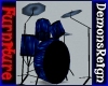 Drum Set (Blue Ripple)