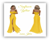 Sunflower Yellow Gown