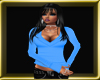 }KC{ Blue Sweater