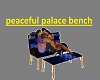 peaceful palace bench