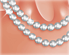 ⊹⟡Pearly vibes neck
