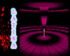 fushia starbust light