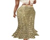 golden hearts skirt