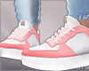 HB Pink White Sneakers