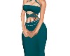 green dress