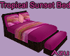 Tropical Sunset Bed
