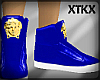 Blue Versace Sneakers