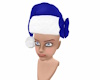 blue santa hat