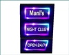 mani's club sign