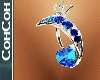 Hope Love Blue Necklace