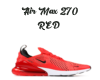 Air Max 270 Red