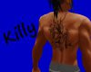 Muscle skin demon back t