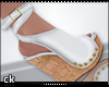 🅺 Summer Wedges (WHT)