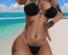 swimsuit black