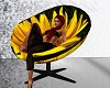 sunflower cuddle chair